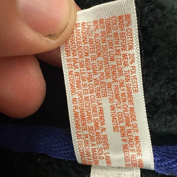 Cat & Jack Girls XL Black Hoodie With Multicolor Heart Design Soft & Comfortable - Picture 4 of 4